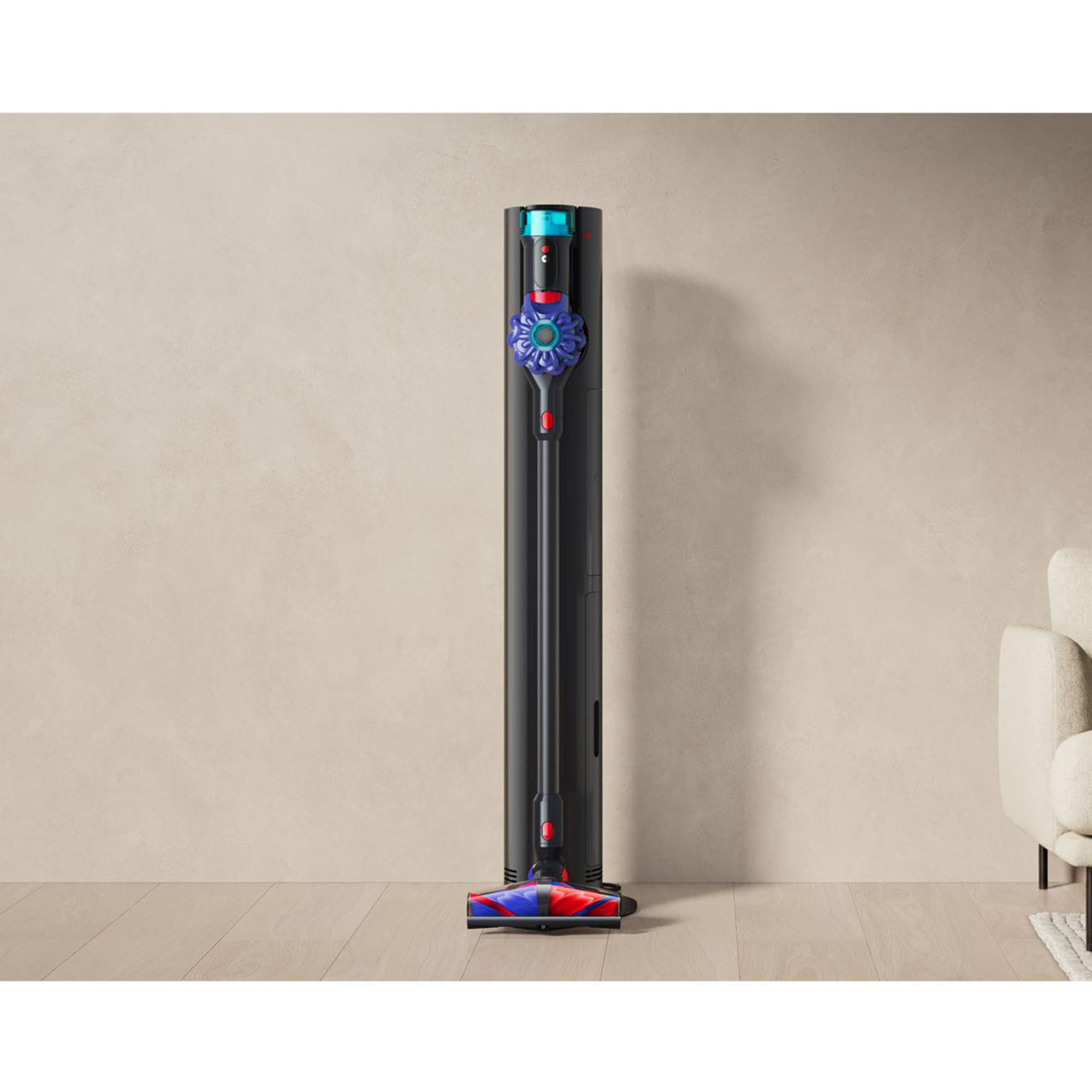 Bežični usisivač DYSON V10 Konical Moulded Vinca/Black + stanica za automatsko pražnjenje - slika 2