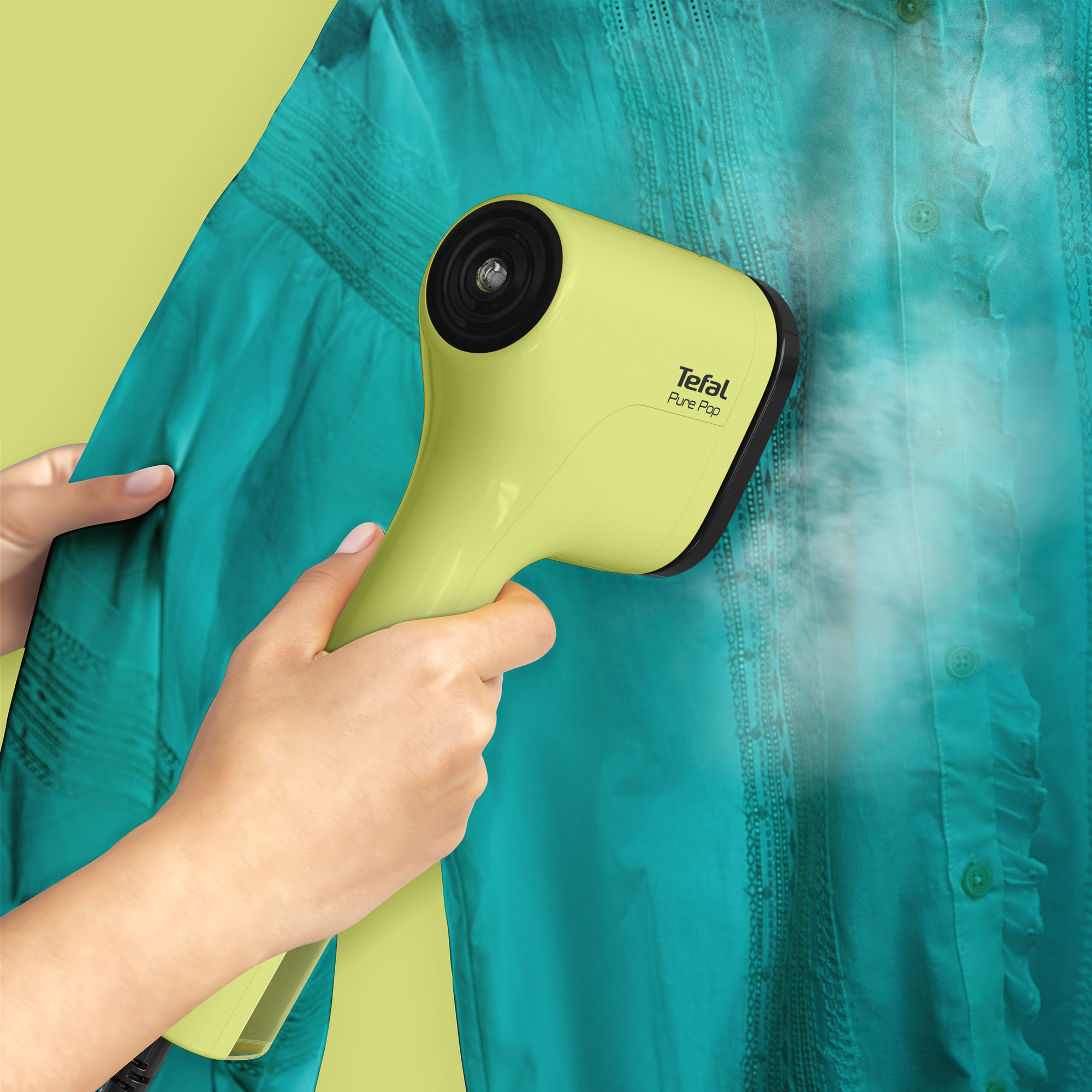 Pegla za vertikalno peglanje TEFAL DT2025F0 Pure pop yellow lime - slika 3