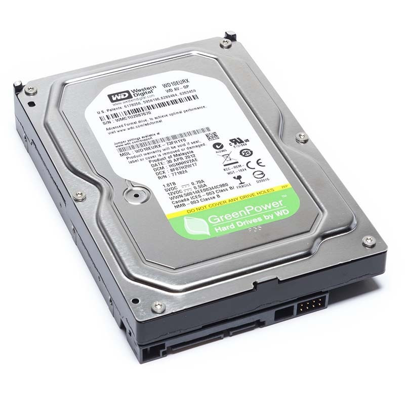 HDD WD 1TB SATA3 64MB Pull WD10EURX-P - slika 2