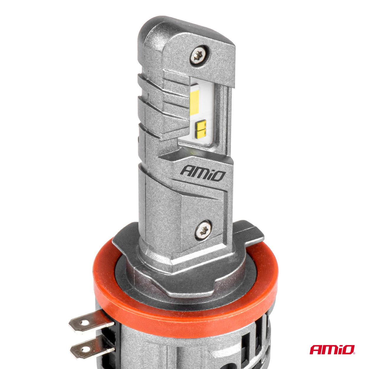 LED sijalica H15 X5 LED  6000K Canbus AMIO - slika 3