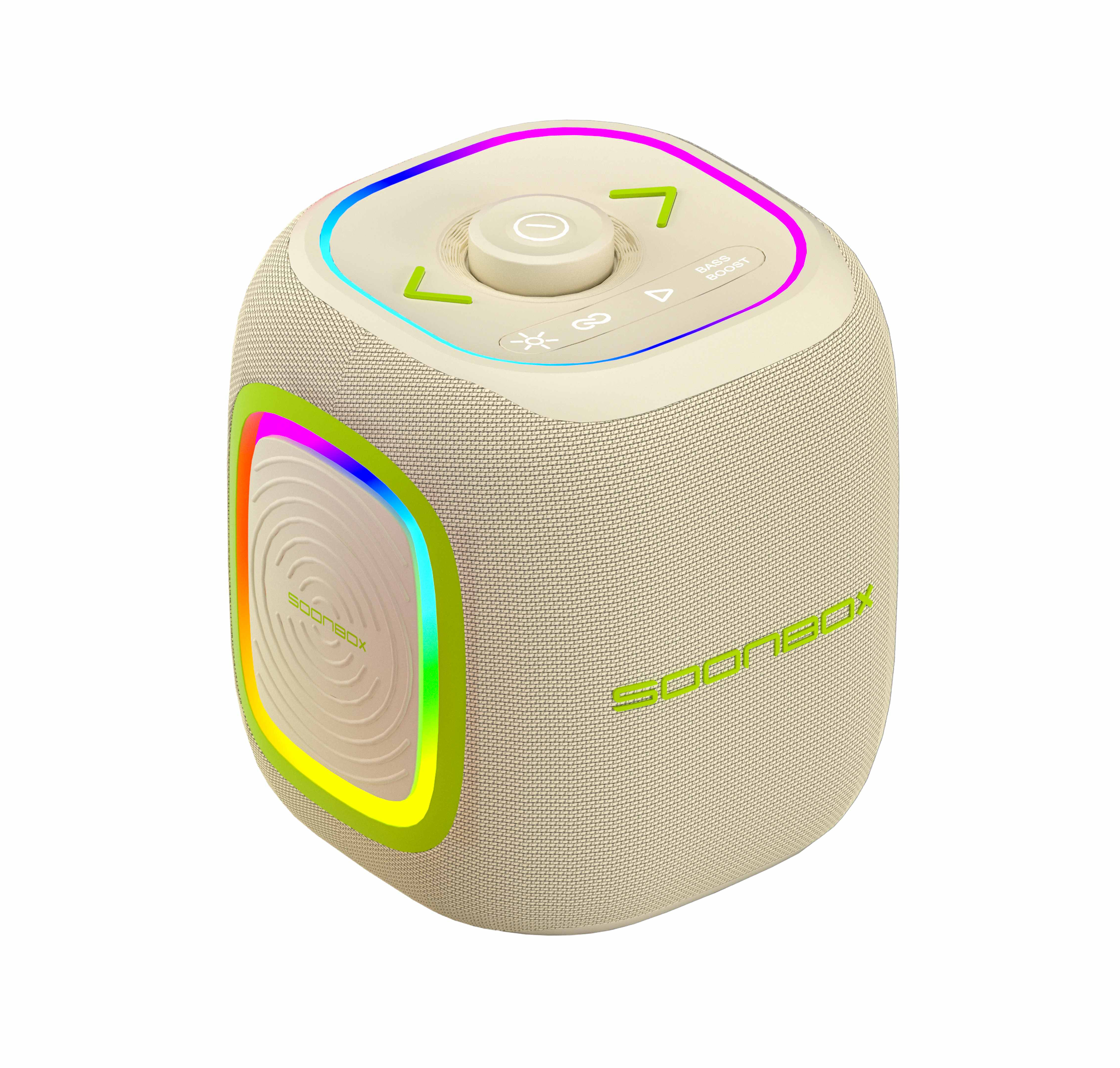 Prijenosni bluetooth zvučnik FM radio SOONBOX S3700MINI bež khaki