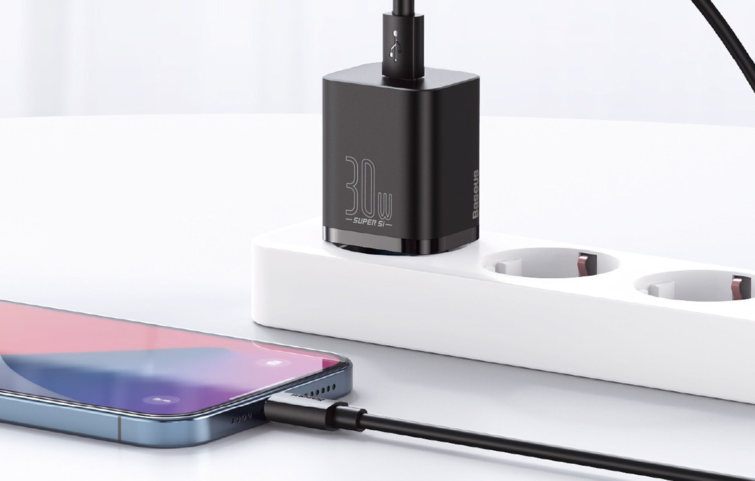 Punjač BASEUS USB-C 30W, brzo punjenje telefona