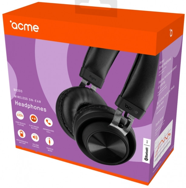 Slušalice sa mikrofonom ACME BH203 D0N3