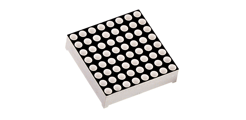 LED displej 8x8 segmentni matrix