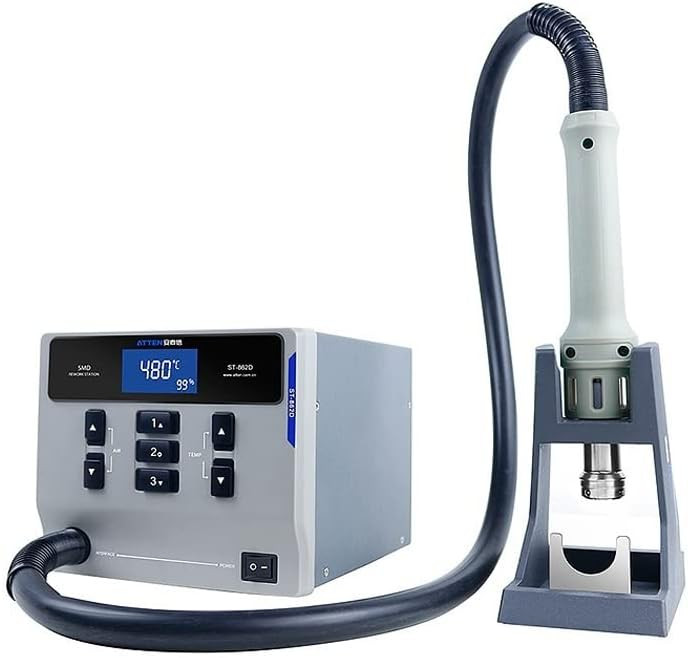 Digitalna lemilica lemna stanica sa regulacijom i vrućim zrakom ATTEN ST-862D