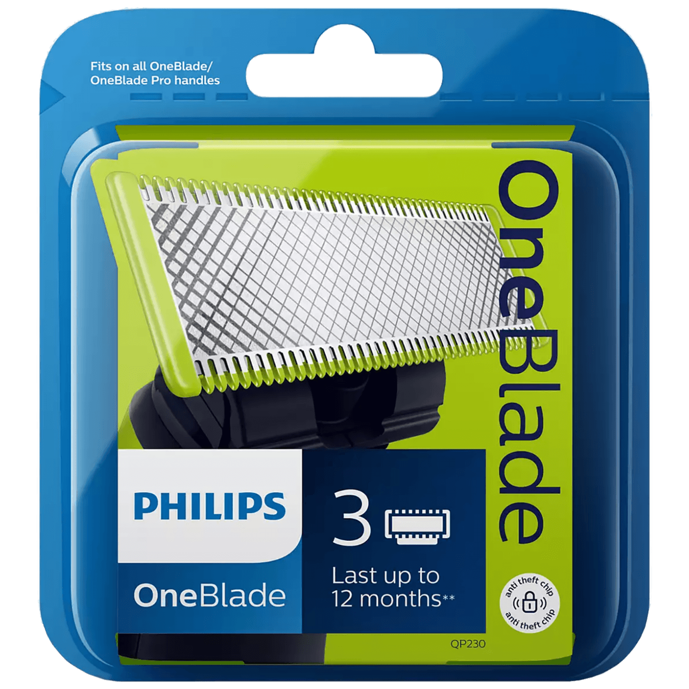 Oštrice za aparat za brijanje PHILIPS ONEBLADE QP230/50 3KOM