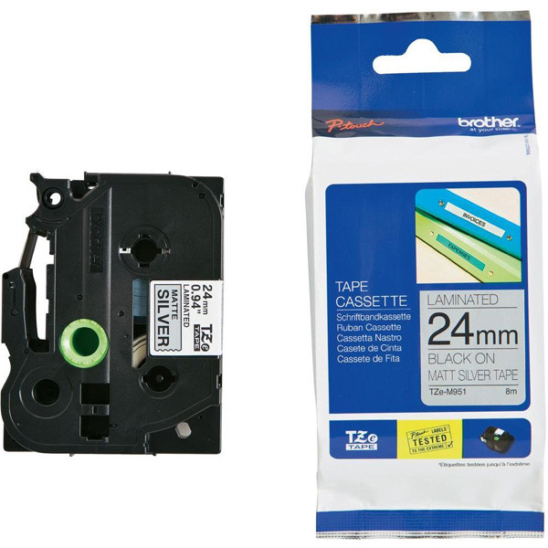 Traka za printer za neljepnice  BROTHER TZEM951 24mm