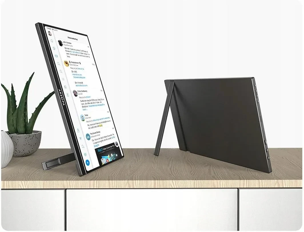 Prijenosni touchscreen monitor sa stalkom ARZOPA A1T 15.6" FULL HD