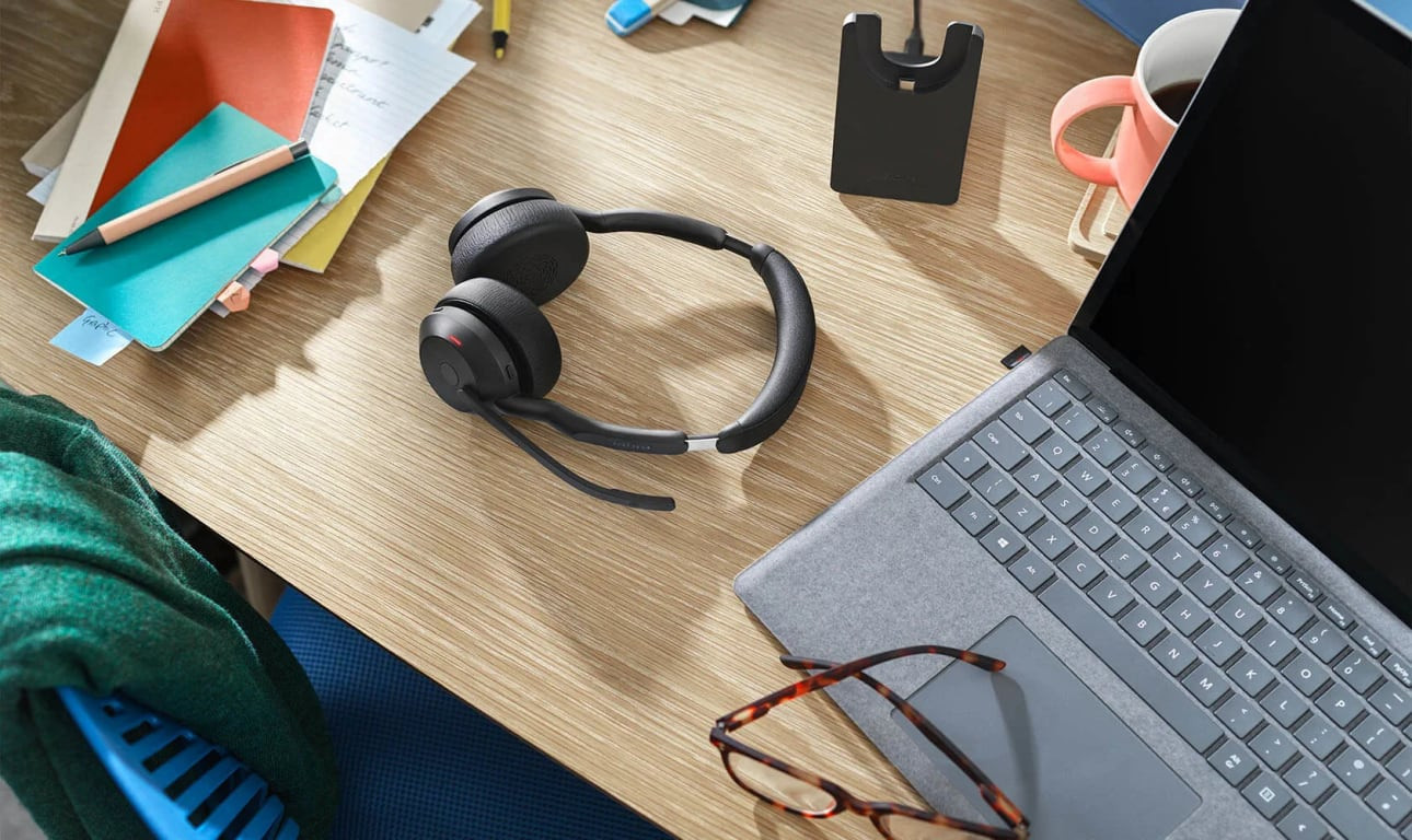 Bežične slušalice sa USB-C stalkom JABRA Evolve2 55 MS Stereo