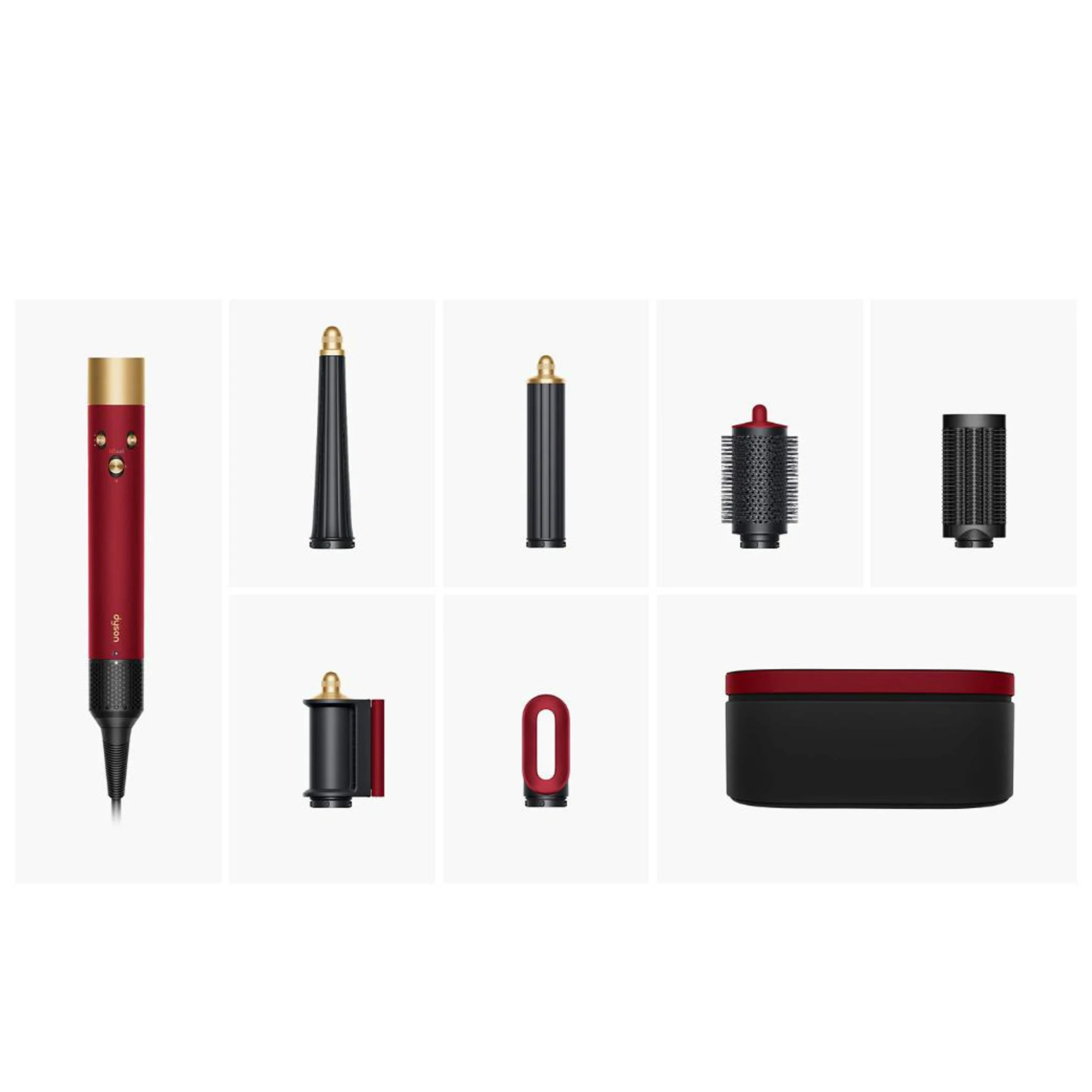 Uvijač za kosu DYSON Airwrap i.d. SE Red velvet/Gold Straight + Wavy