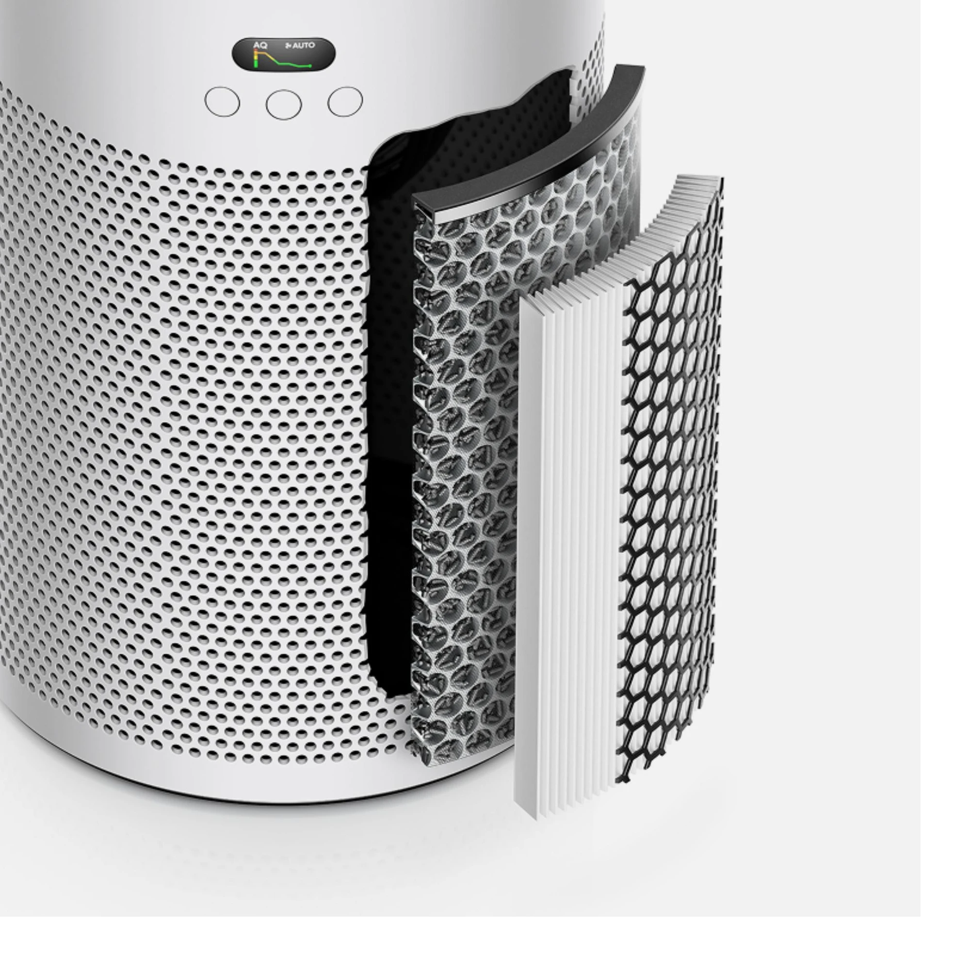 Pročišćivač DYSON HushJe Compact HJ10 White/Silver