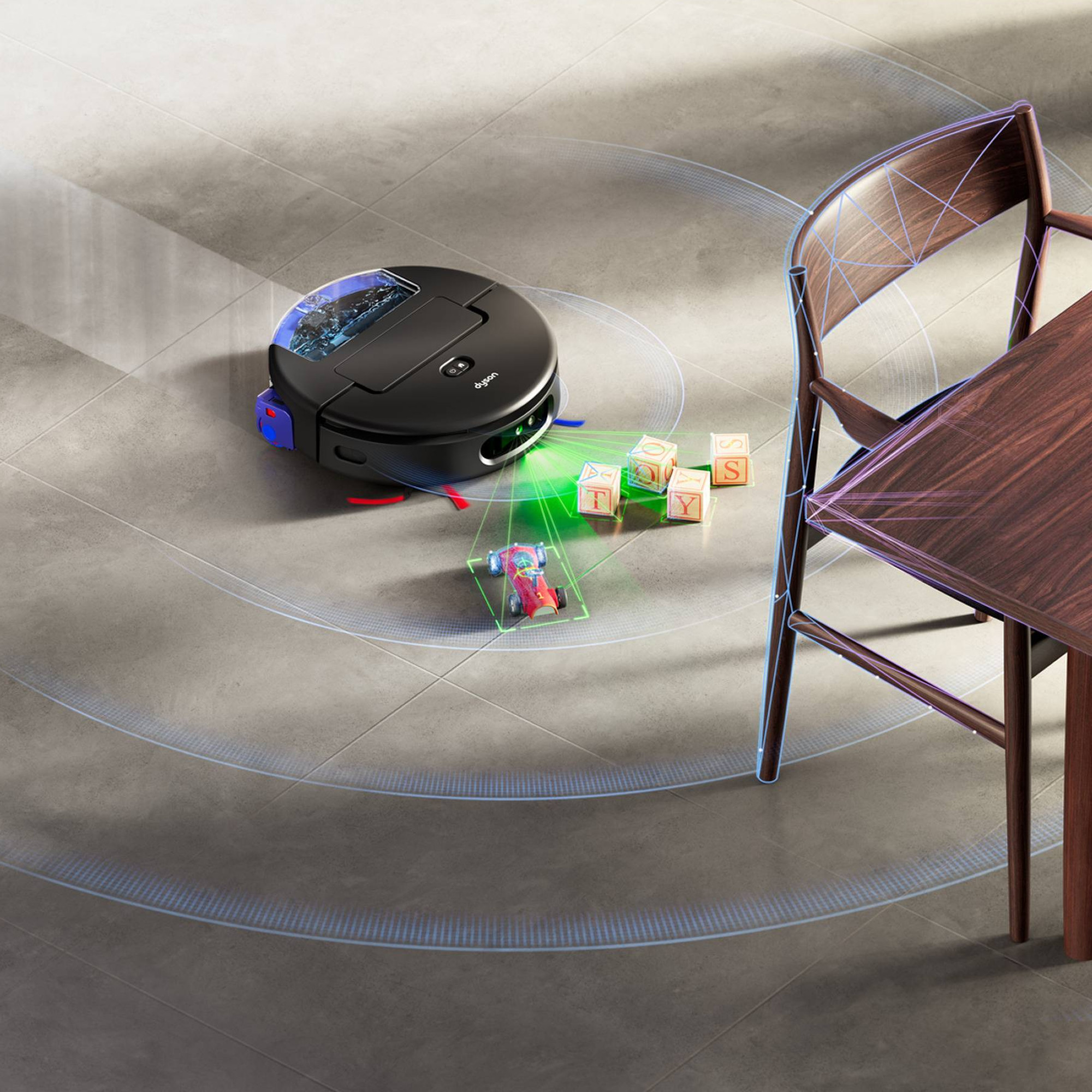 Usisivač robot DYSON Spot+Scrub Ai Black/Blue