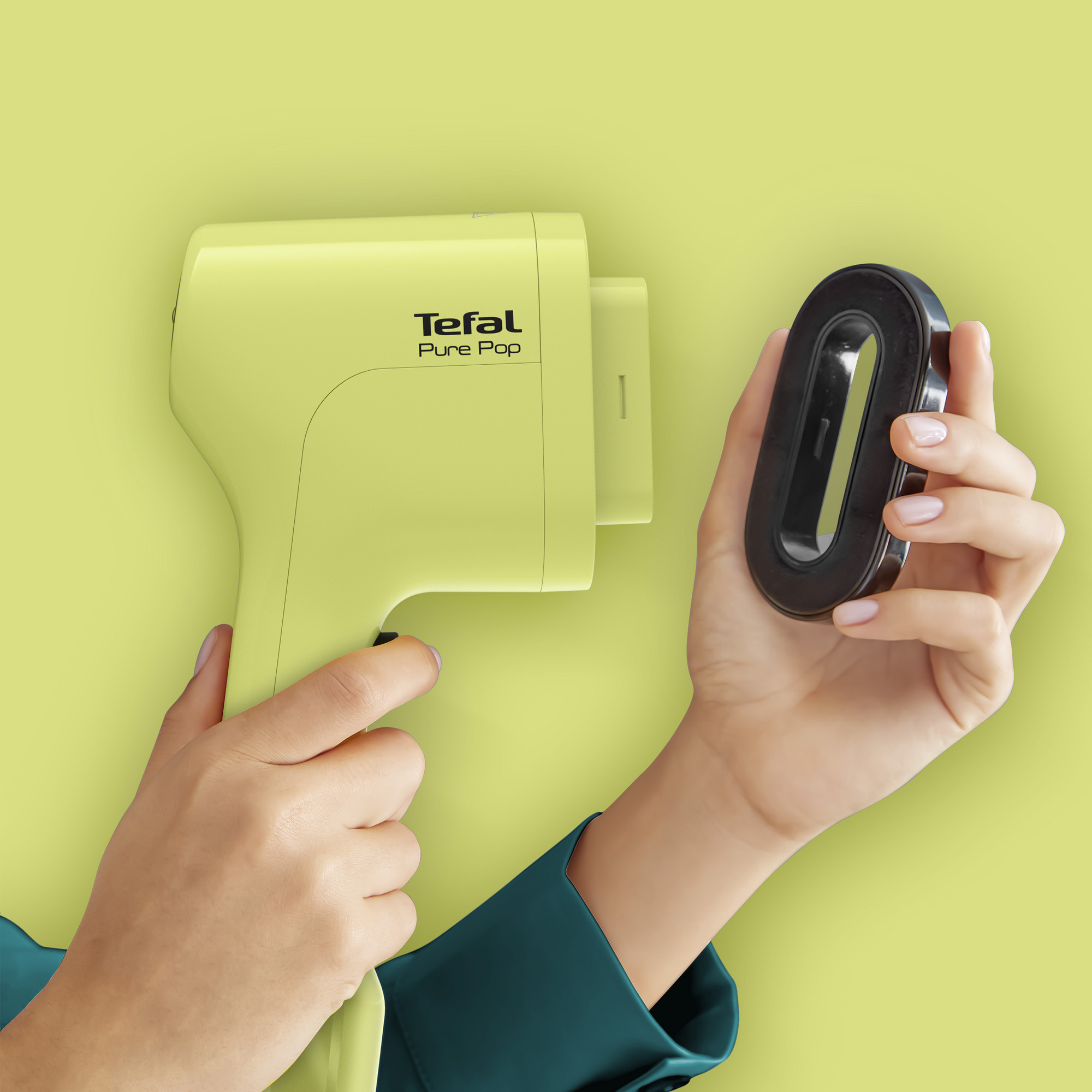Pegla za vertikalno peglanje TEFAL DT2025F0 Pure pop yellow lime - slika 4