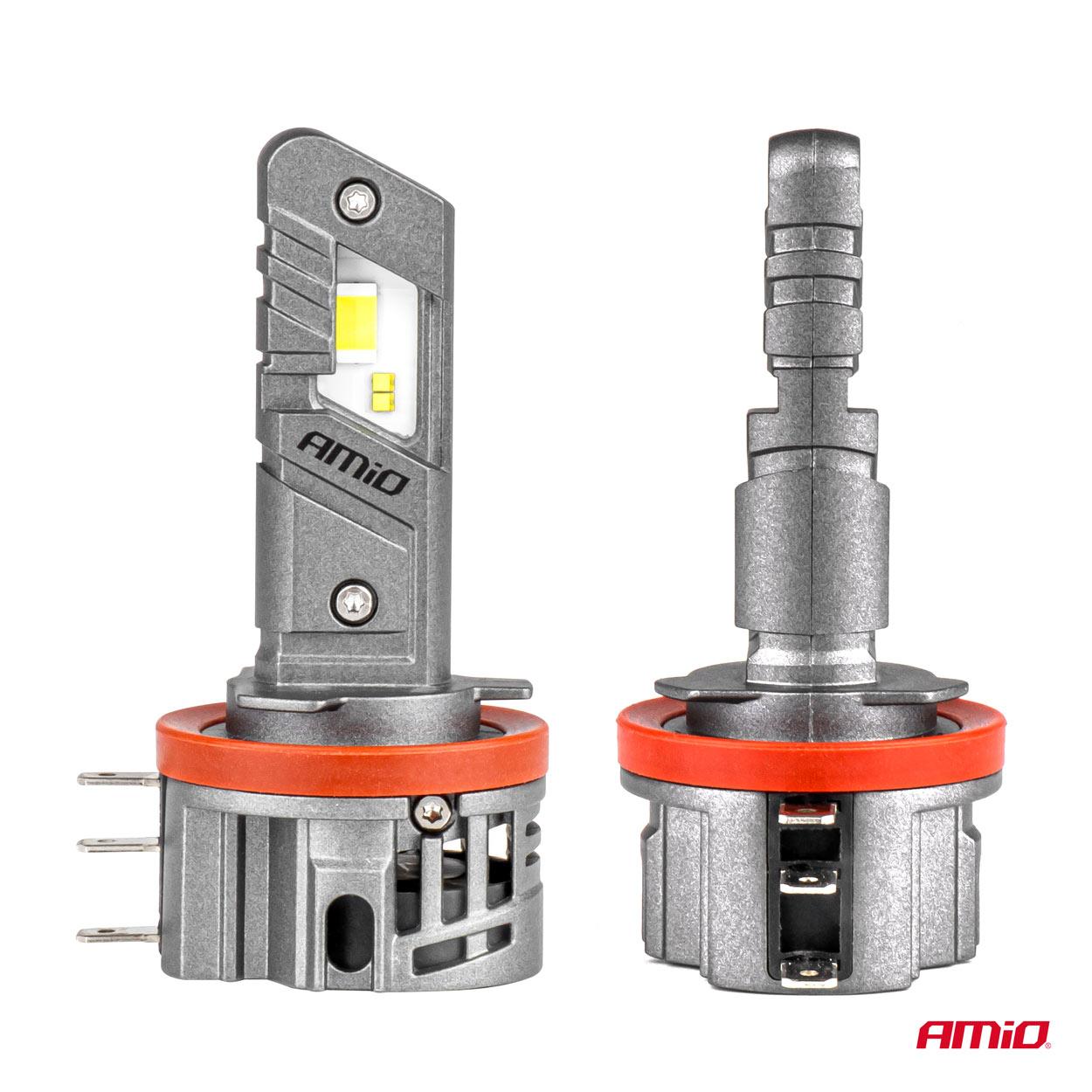 LED sijalica H15 X5 LED  6000K Canbus AMIO - slika 4