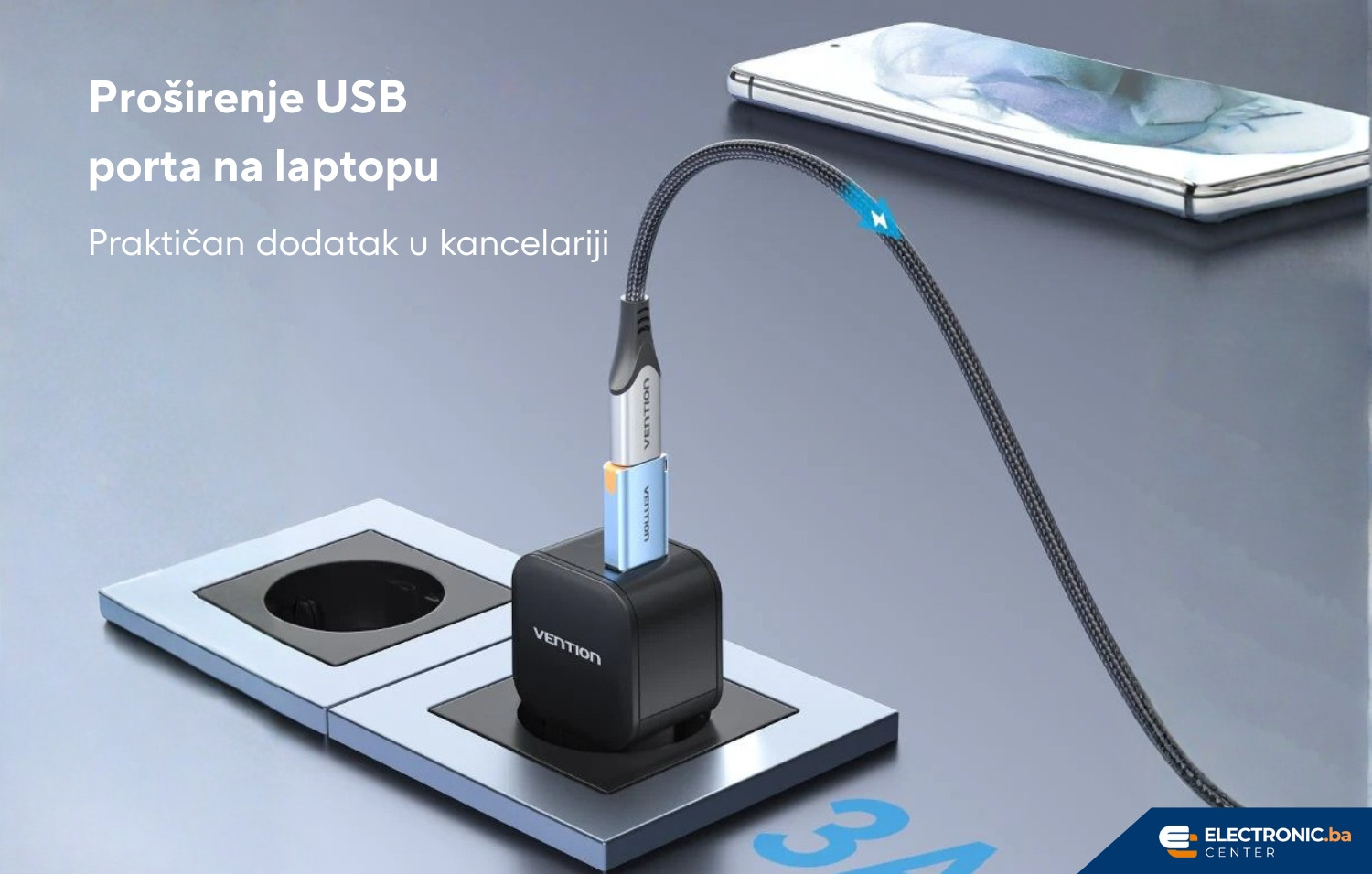 Adapter USB-A 3.1 na USB-C VENTION