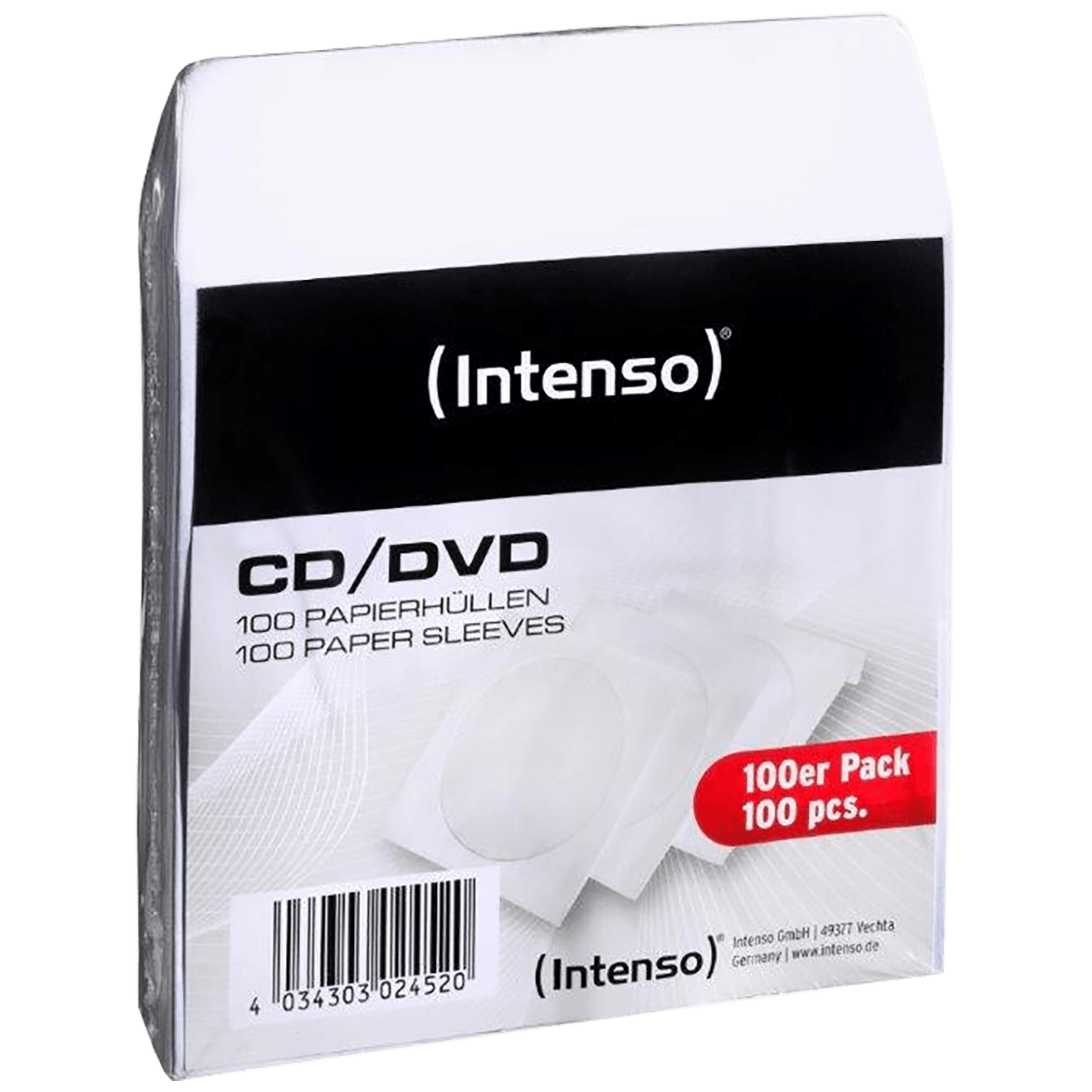 Papirni omot za CD/DVD 100/1 INTENSO