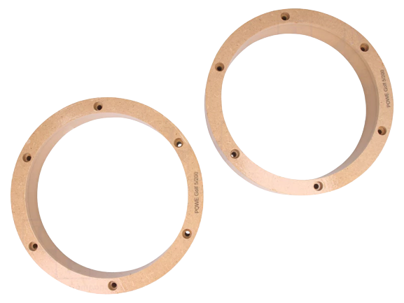 Adapteri distanceri za auto zvučnike VW 20cm MDF-D.65