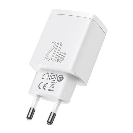 Punjač BASEUS 1x USB-C 1x USB-A 20W