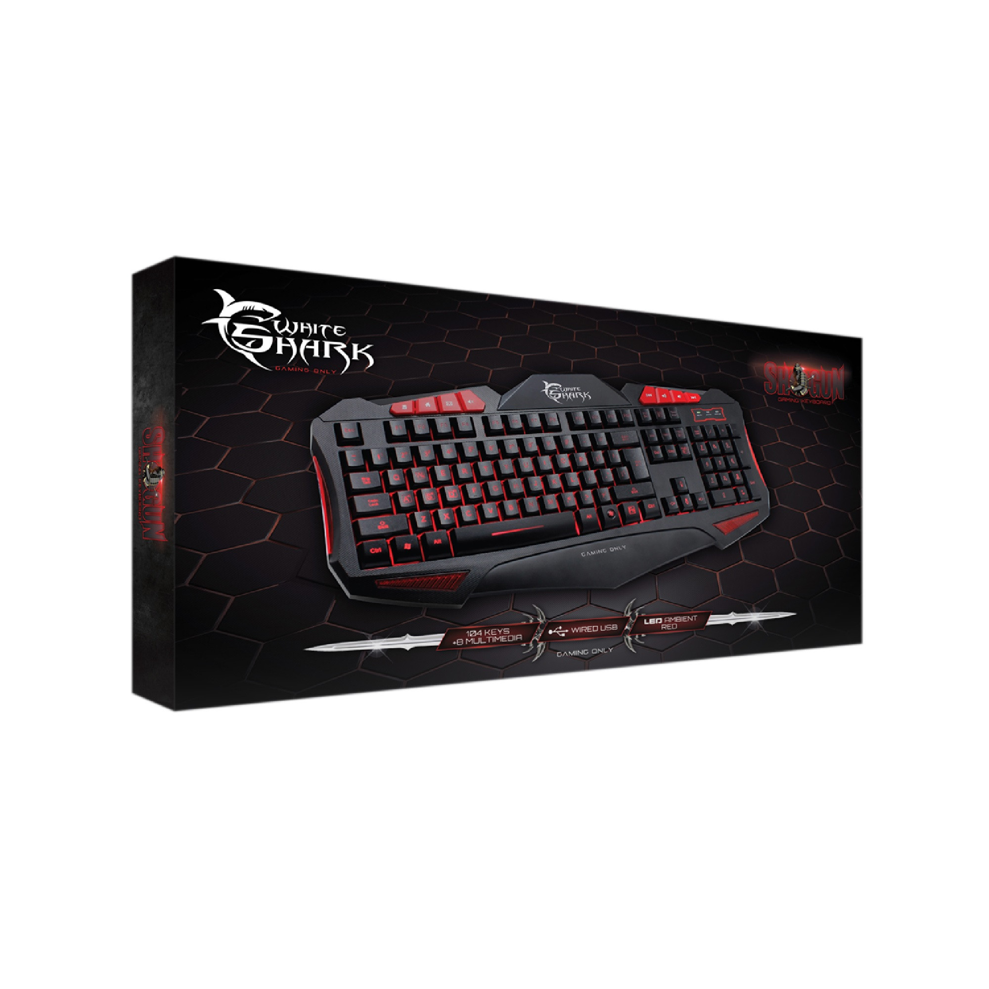 Gaming tastatura WHITE SHARK GK-1621 Shogun