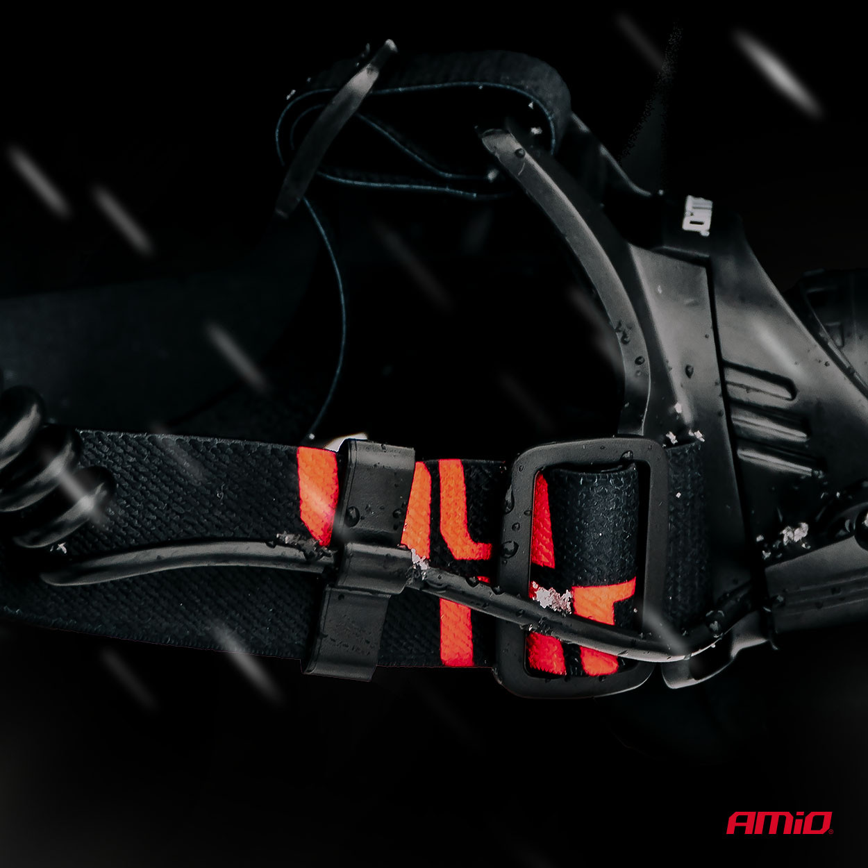 Punjiva naglavna LED lampa T6 3600mAh AMIO