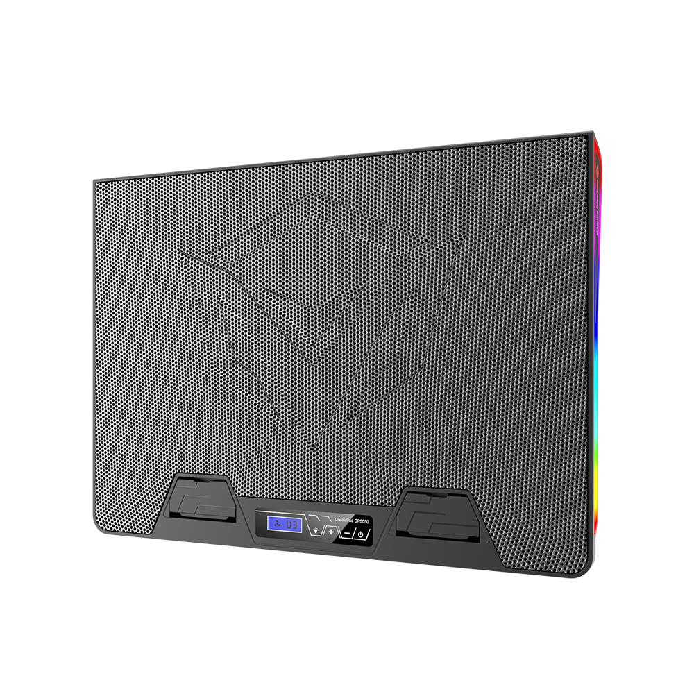 RGB rashladni stalak za laptop do 19" sa velikim ventilatorom MEETION CP5050