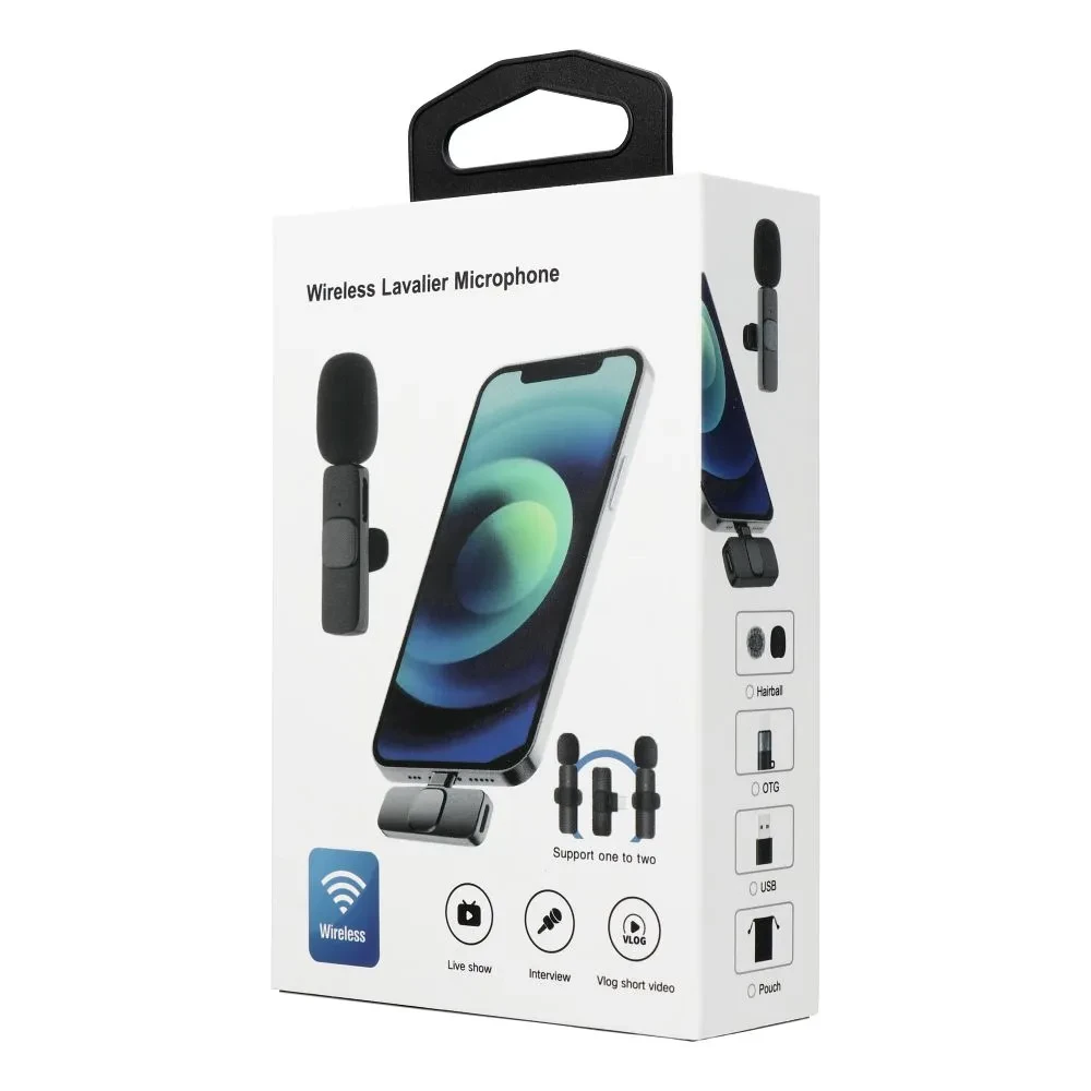 Bežični mikrofon bubica sa USB C konektorom set 2u1 HOCO K1