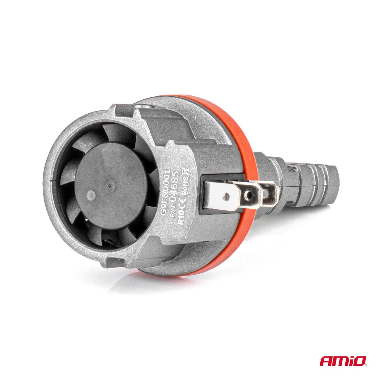 LED sijalica H15 X5 LED  6000K Canbus AMIO - slika 5
