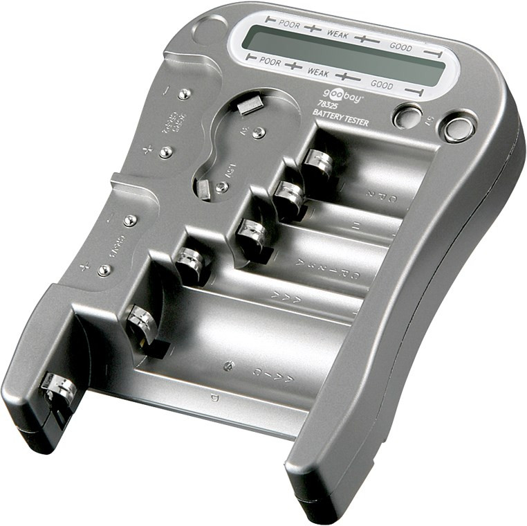 Tester za baterije LC display GOOBAY