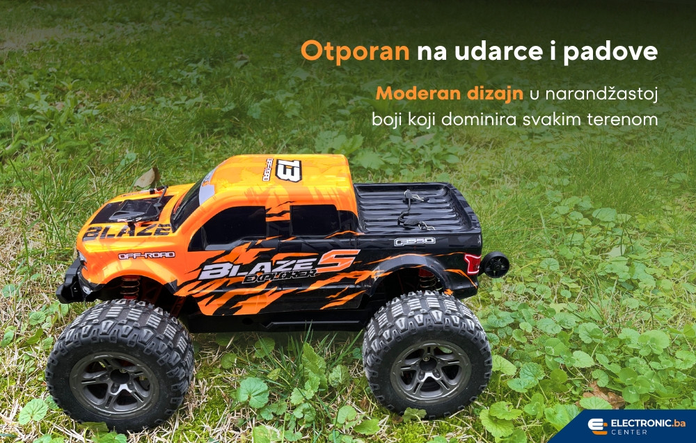 Munjevito brzi autić sa daljinskim upravljačem i 4x4 pogonom BlazeS