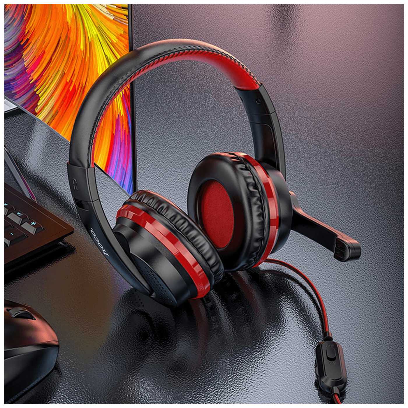 Gaming slušalice sa mikrofonom 3.5MM USB ON-EAR HOCO W103 MAGIC TOUR