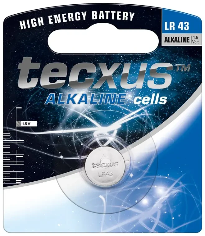 Baterija LR43 TECXUS