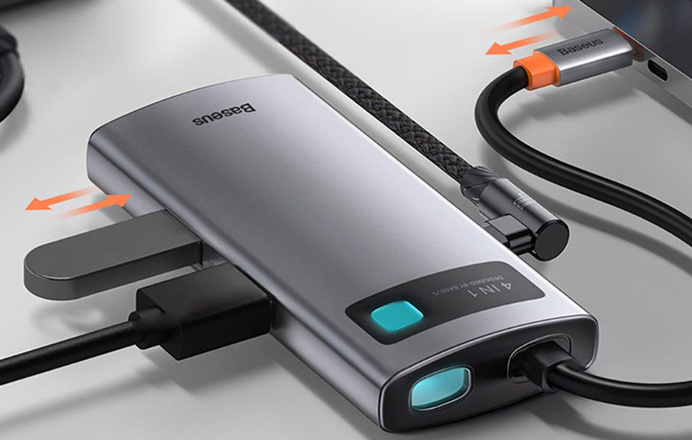 Multiport BASEUS 4u1 USB-C HUB