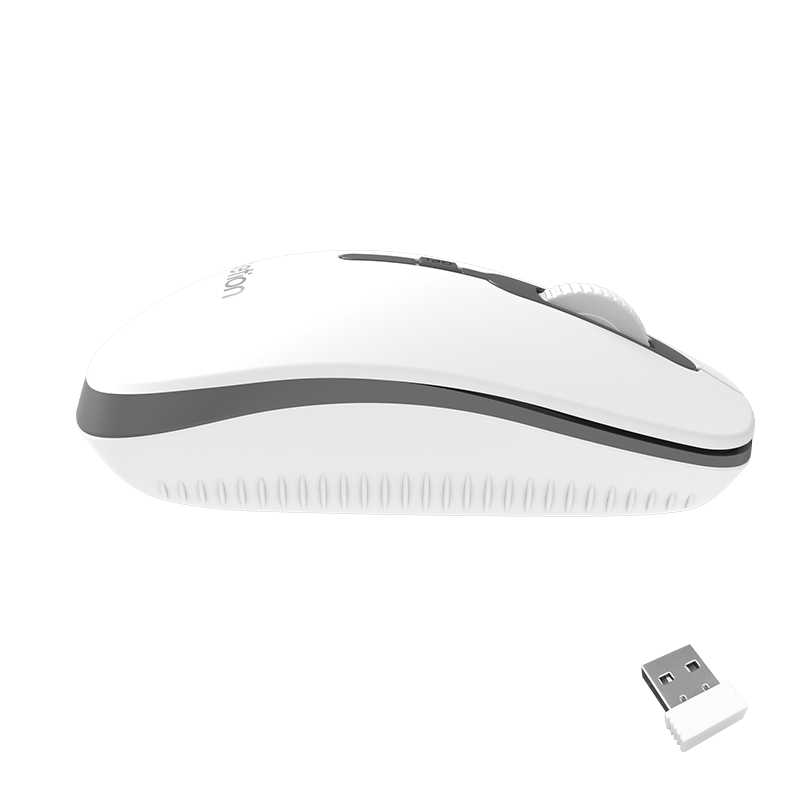 Bežični optički miš MEETION R547 bijelo-sivi