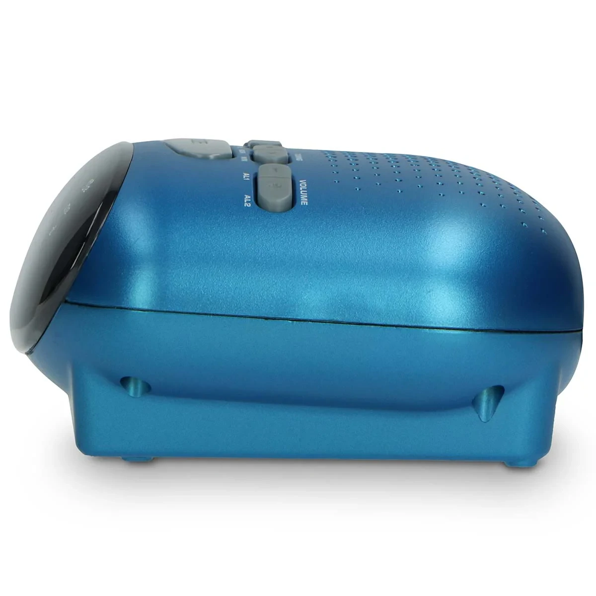 Digitalni sat sa alarmom i FM radiom ICES ICR-210 plavi