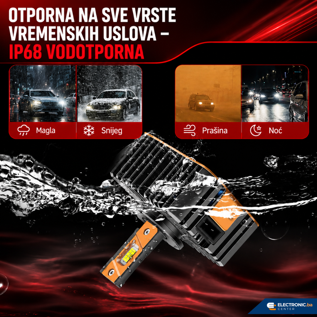 Auto sijalica M18-D5S LED  6000K ROADSUN - slika 4