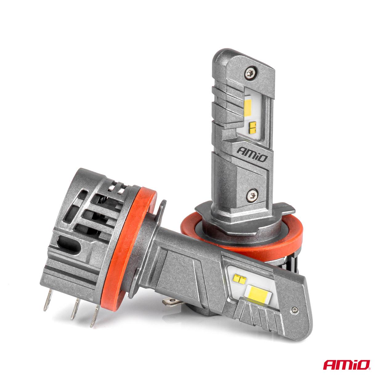 LED sijalica H15 X5 LED  6000K Canbus AMIO - slika 6