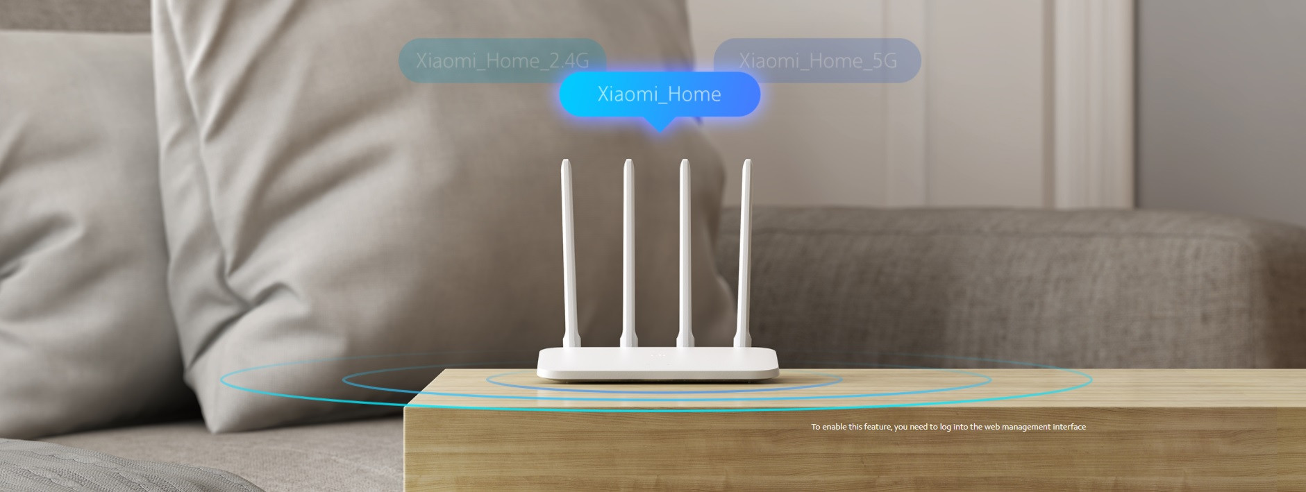 Router XIAOMI MI 4A AC1200, hladnjaci sa dvostrukim rebrima za hlađenje