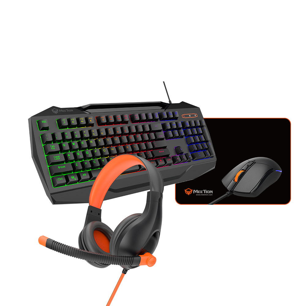 Potpuni gaming set tastatura, miš sa podlogom i slušalice MEETION C490 4/1
