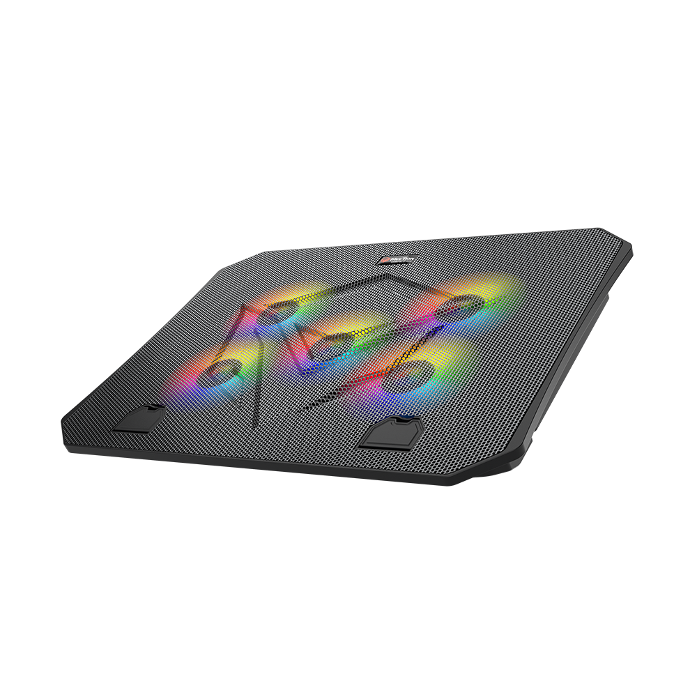RGB rashladni stalak za laptop do 15.6" sa 5 ventilatora MEETION CP3030