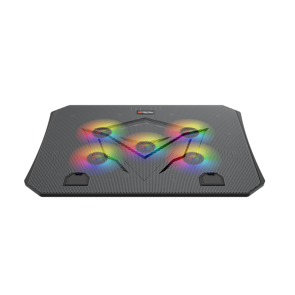 RGB rashladni stalak za laptop do 15.6" sa 5 ventilatora MEETION CP3030