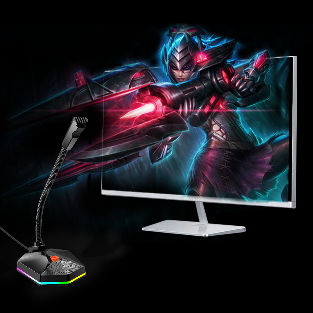 Gaming Mikrofon sa RGB osvjetljenjem Meetion MT-MC13