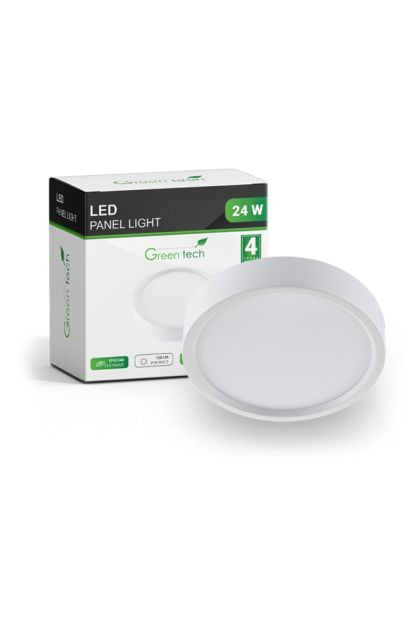 LED panel 24W 6500K nadgradni GREEN TECH