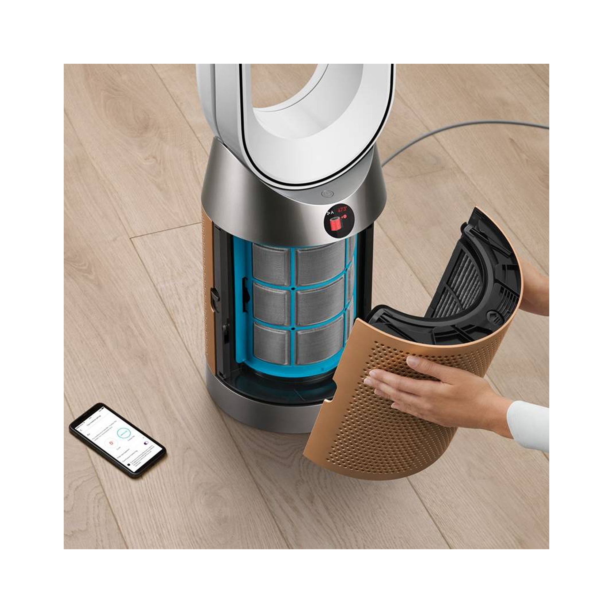 Pročišćivač DYSON Pure Hot & Cool HP12 De-NOx HP2 White/Gold