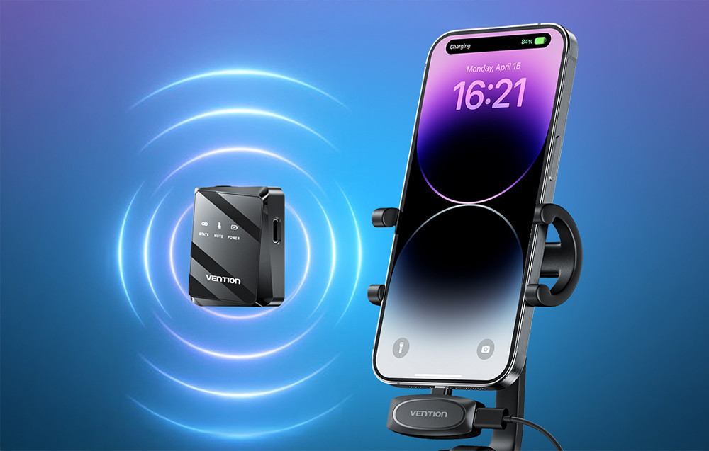 Bežični USB-C mikrofon bubica VENTION NCBB0 2/1