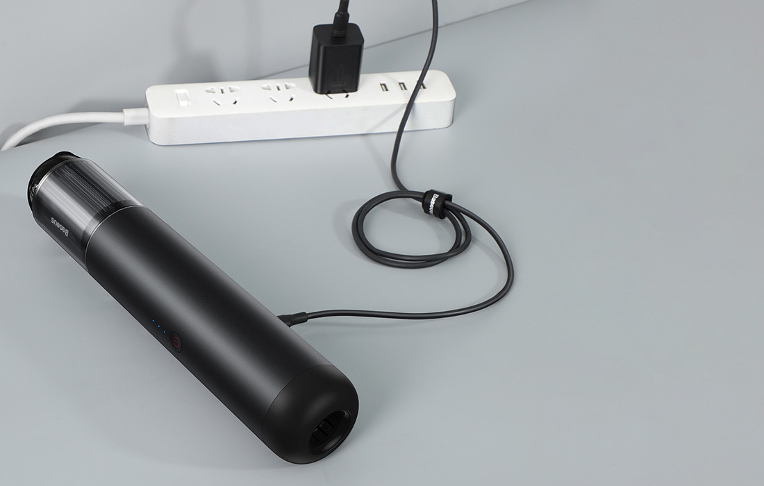 Punjivi bežični auto usisivač BASEUS A3 crni