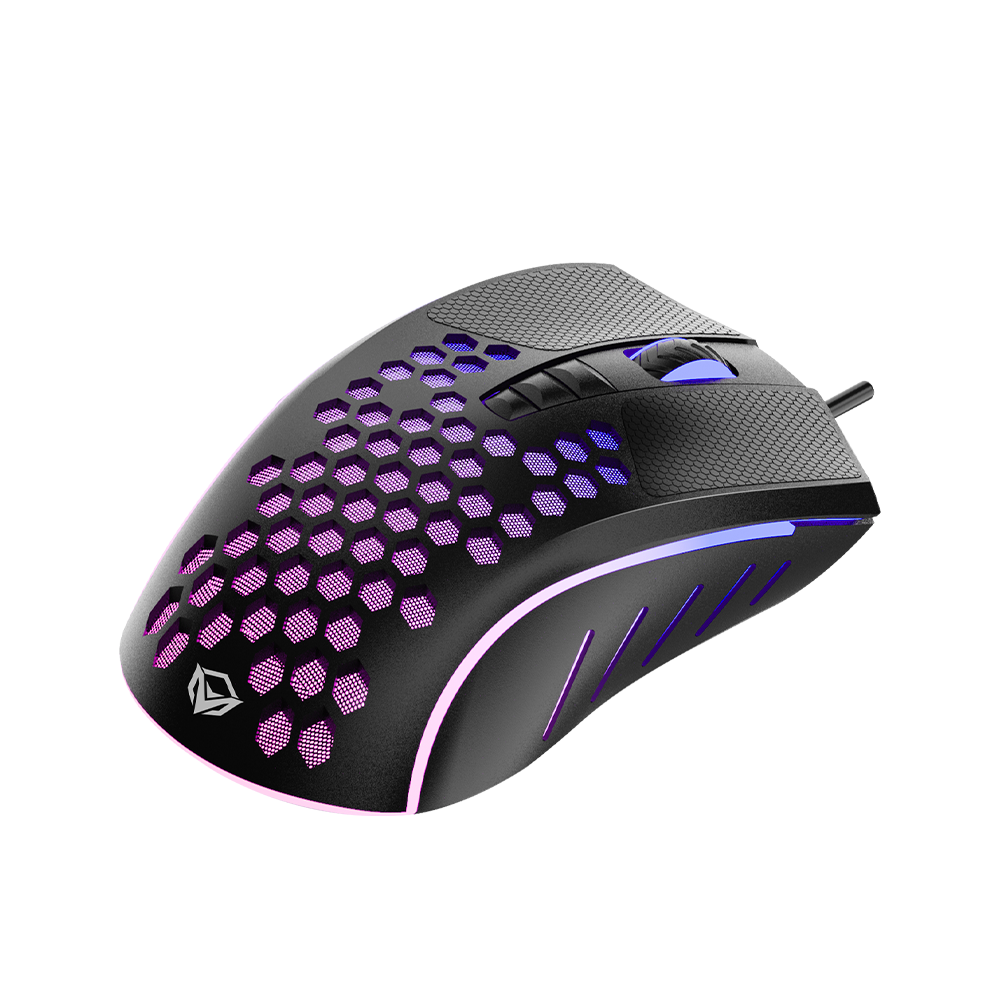 Žični USB gaming miš sa RGB osvjetljenjem MEETION GM015 crni