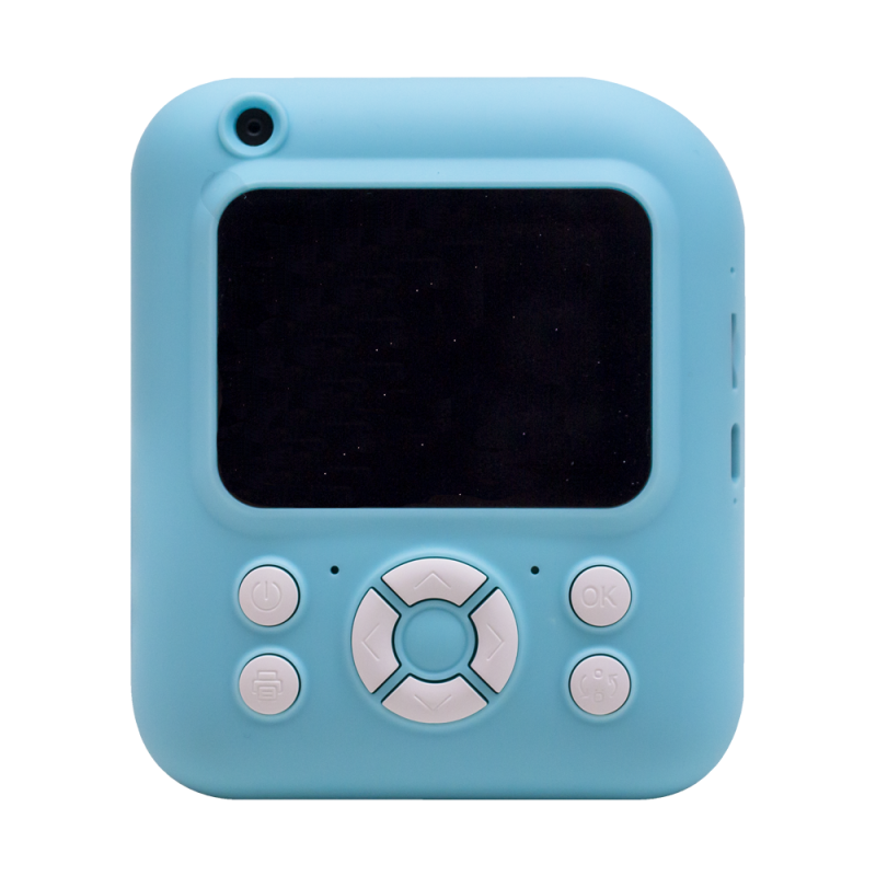 Dječiji instant fotoaparat sa printerom plavi