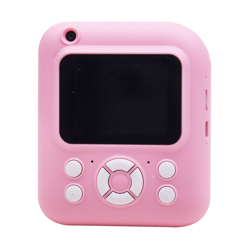 Dječiji instant fotoaparat sa printerom rozi