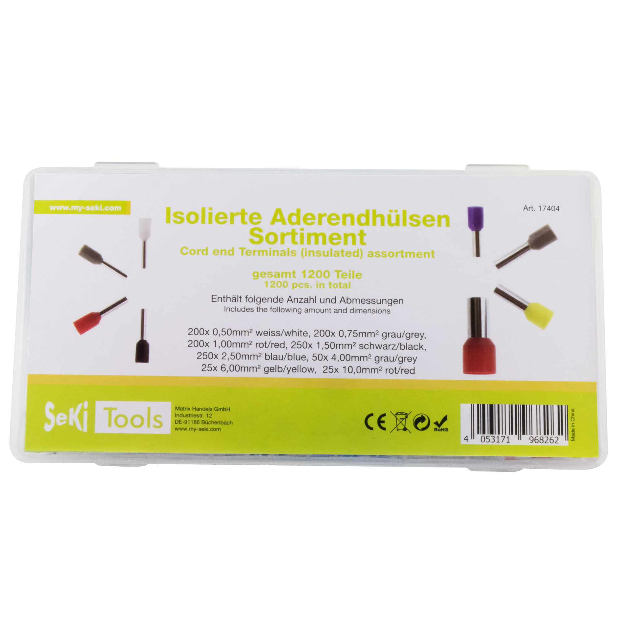 Set kabal stopica 1200/1 SEKI 0.5mm-1.5mm