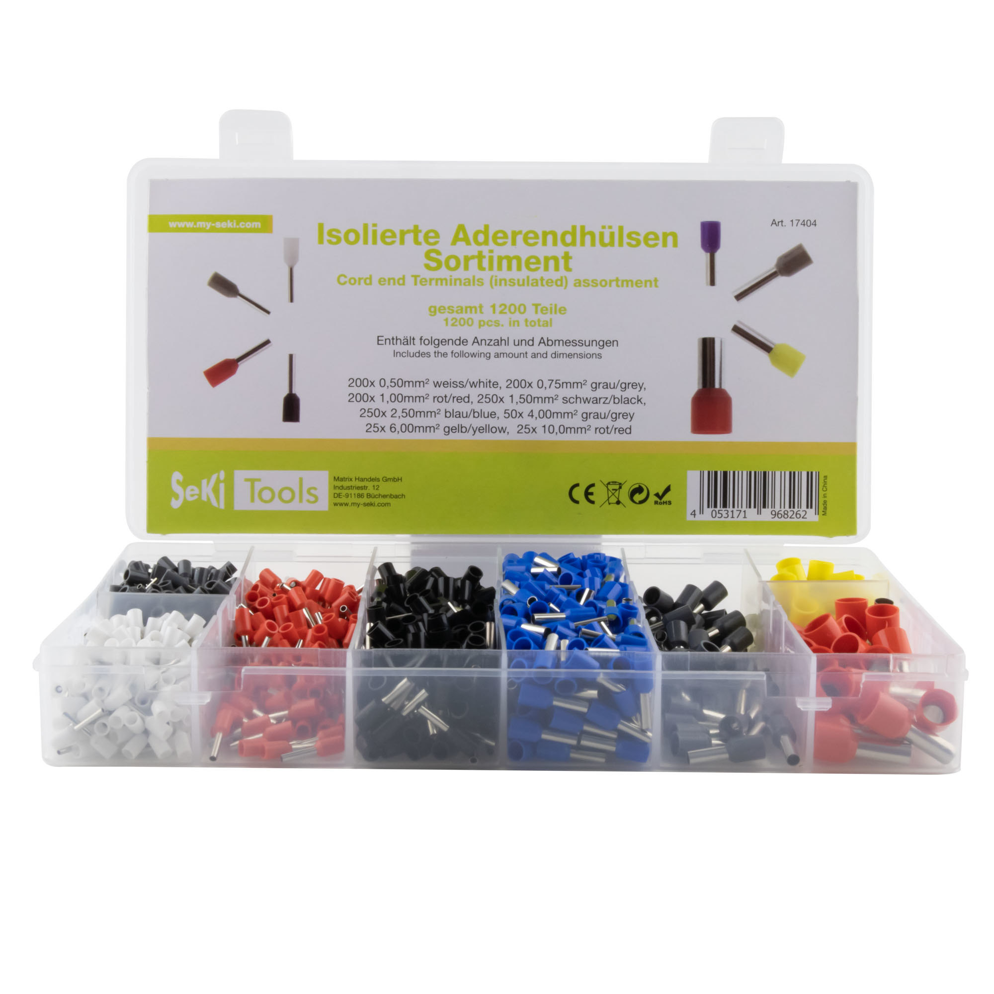Set kabal stopica 1200/1 SEKI 0.5mm-1.5mm